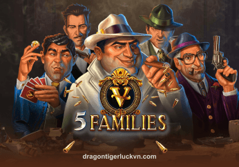 Hình ảnh minh họa game 5 Families của dragon tiger luck